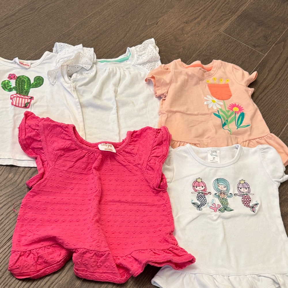Colorful Baby Girl Outfits Set